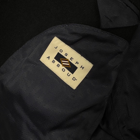 Joseph Abboud Camel Hair Blazer Made in Italy Wool Coat Jacket Mens 44R‎ Preppy - Picture 5 of 12